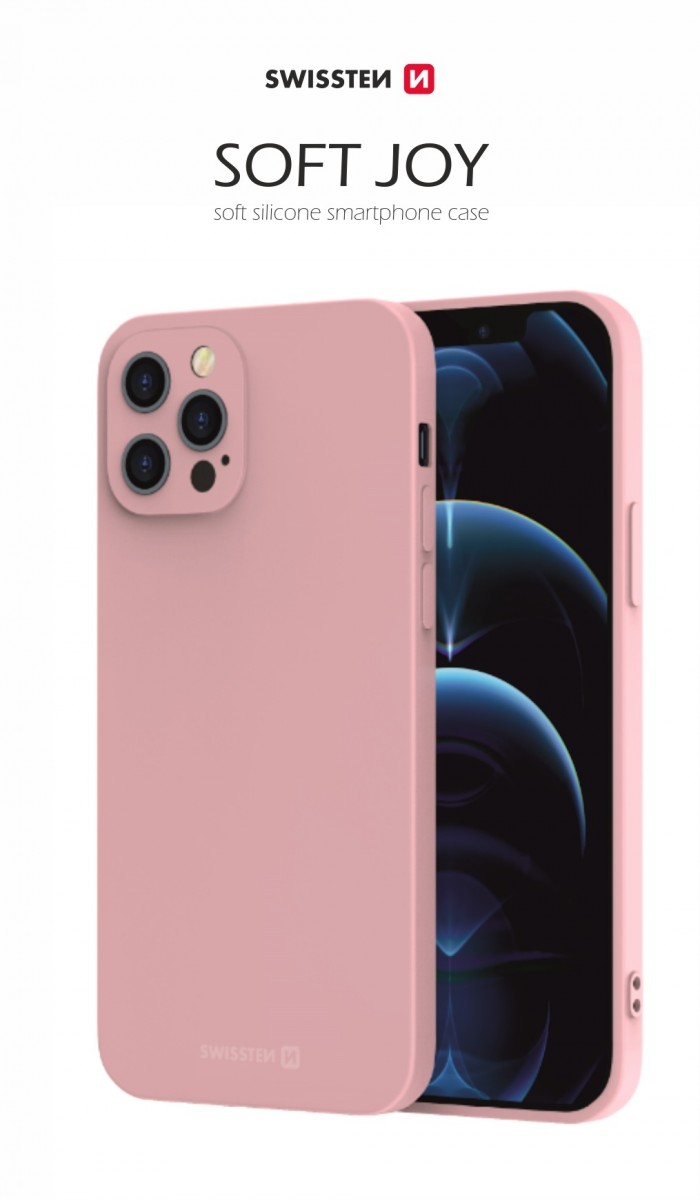 Levně Zadní kryt Swissten Soft Joy pro Xiaomi 14T Pro růžový