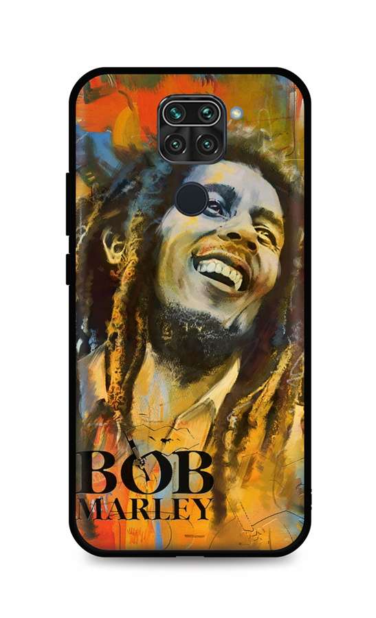 Zadní silikonový kryt DARK na Xiaomi Redmi Note 9 Bob Marley