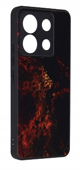 Zadní pevný kryt Glaze na Xiaomi Redmi Note 13 Pro 5G Red Nebula