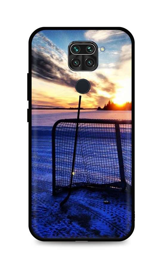 Levně Kryt TopQ Xiaomi Redmi Note 9 silikon Hockey Sunset 51163 (pouzdro neboli obal na mobil Xiaomi Redmi Note 9)