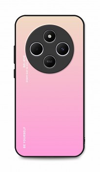Zadní pevný kryt LUXURY na Xiaomi Redmi 14C duhový meruňkový