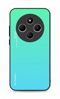 Zadní pevný kryt LUXURY na Xiaomi Redmi 14C duhový zelený