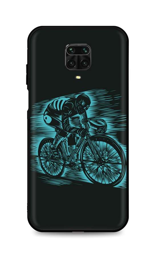 Zadní silikonový kryt DARK na Xiaomi Redmi Note 9 PRO Speeding