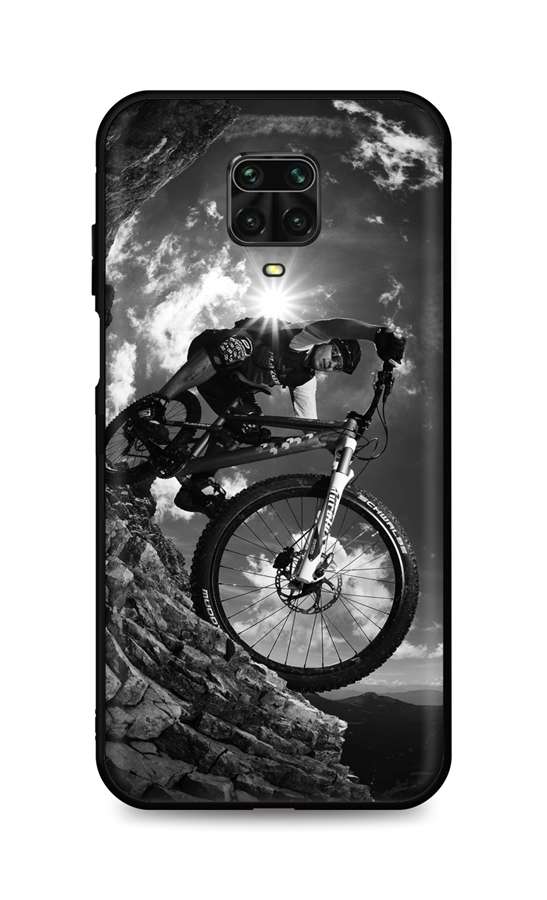 Zadní silikonový kryt DARK na Xiaomi Redmi Note 9 PRO Mountain Rider