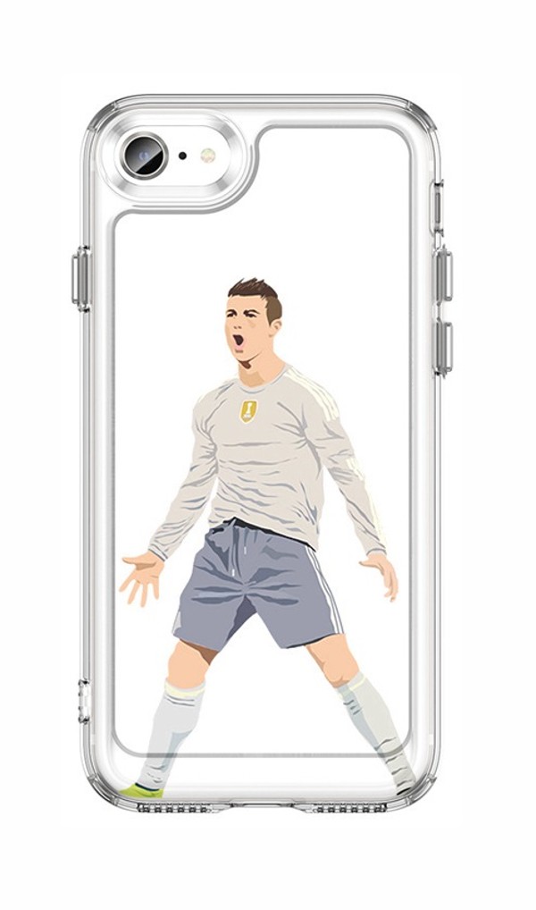 Zadní pevný kryt Image na iPhone SE 2020 Fotbalista