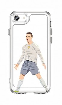 Zadní pevný kryt Image na iPhone SE 2020 Fotbalista