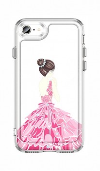 Zadní pevný kryt Image na iPhone SE 2020 Pink Princess