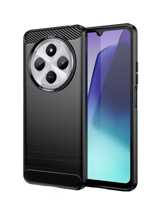 Levně Kryt TopQ Xiaomi Redmi 14C černý 131208 (pouzdro neboli obal na mobil Xiaomi Redmi 14C)