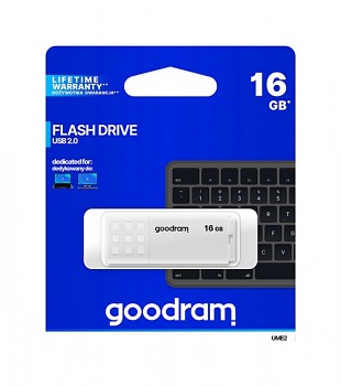 Flash disk GOODRAM UME2 16GB bílý