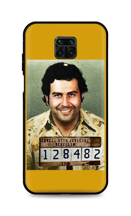 Levně Kryt TopQ Xiaomi Redmi Note 9 PRO silikon Pablo Escobar 51226 (pouzdro neboli obal na mobil Xiaomi Redmi Note 9 PRO)