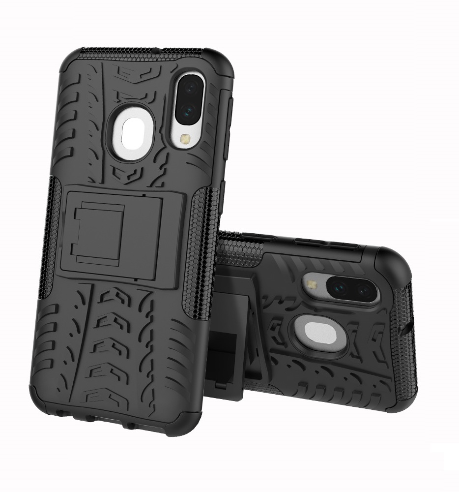Ultra odolný zadní kryt na Samsung A40 černý