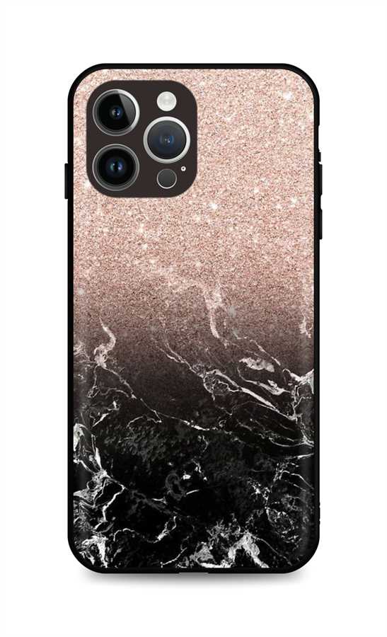 Levně Kryt TopQ LUXURY iPhone 15 Pro pevný Sparkling Marble 111294 (pouzdro neboli obal na mobil iPhone 15 Pro)