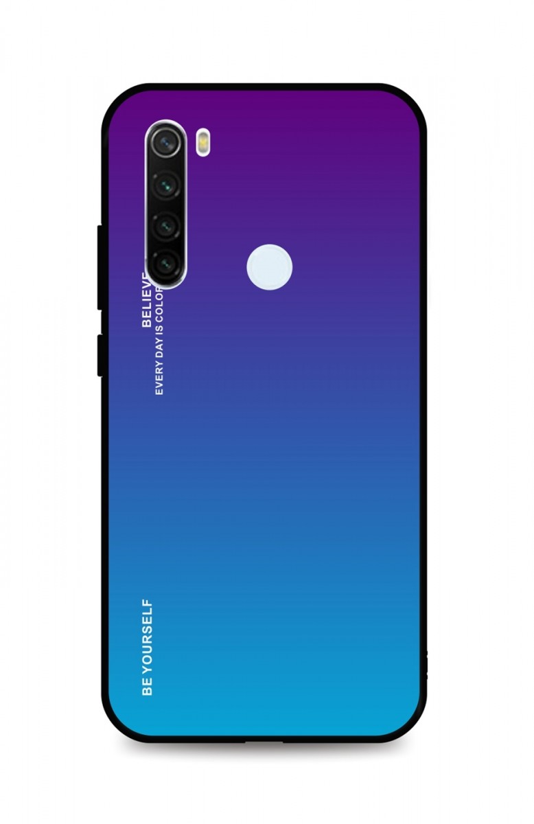 Zadní pevný kryt LUXURY na Xiaomi Redmi Note 8T duhový purpurový