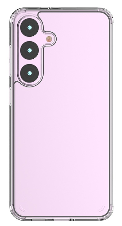 Levně Zadní kryt Clear pro Samsung S24 FE průhledný