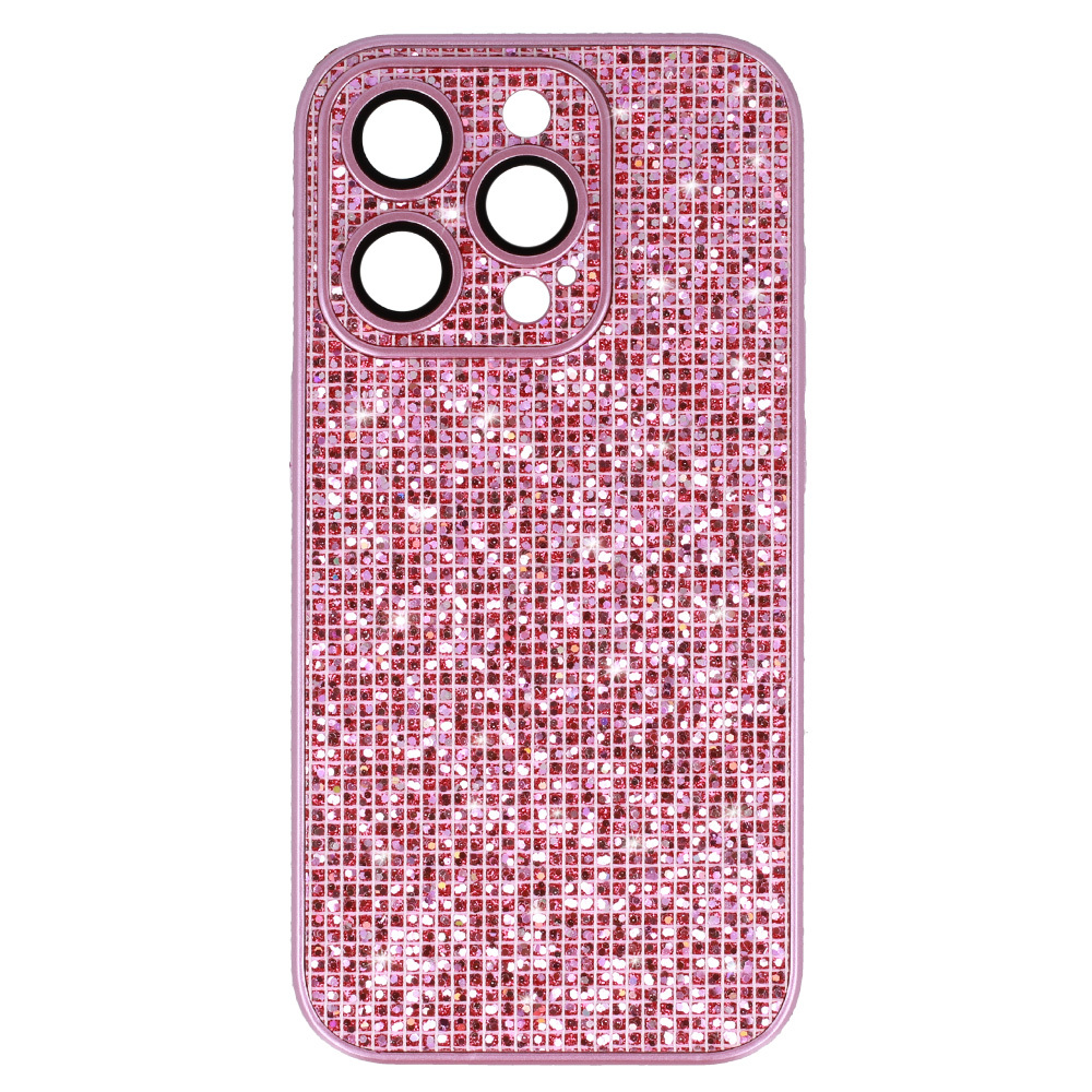 Zadní kryt Flash na iPhone 16 Pro Max světle růžový