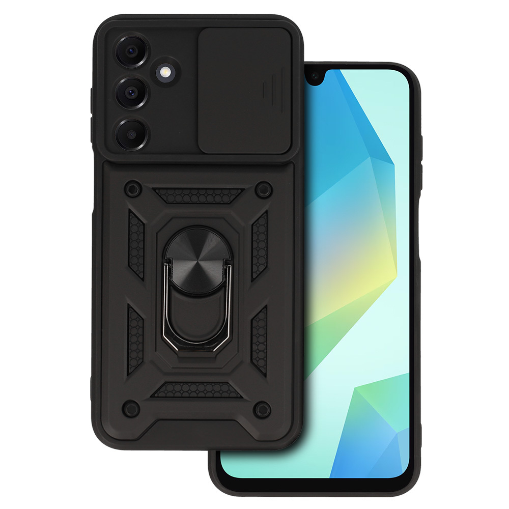 Levně Ultra odolný zadní kryt Armor Lens pro Samsung A16 5G černý