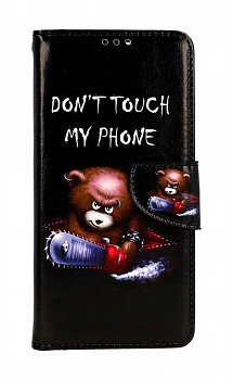 Knížkové pouzdro na Motorola Edge 40 Don't Touch méďa