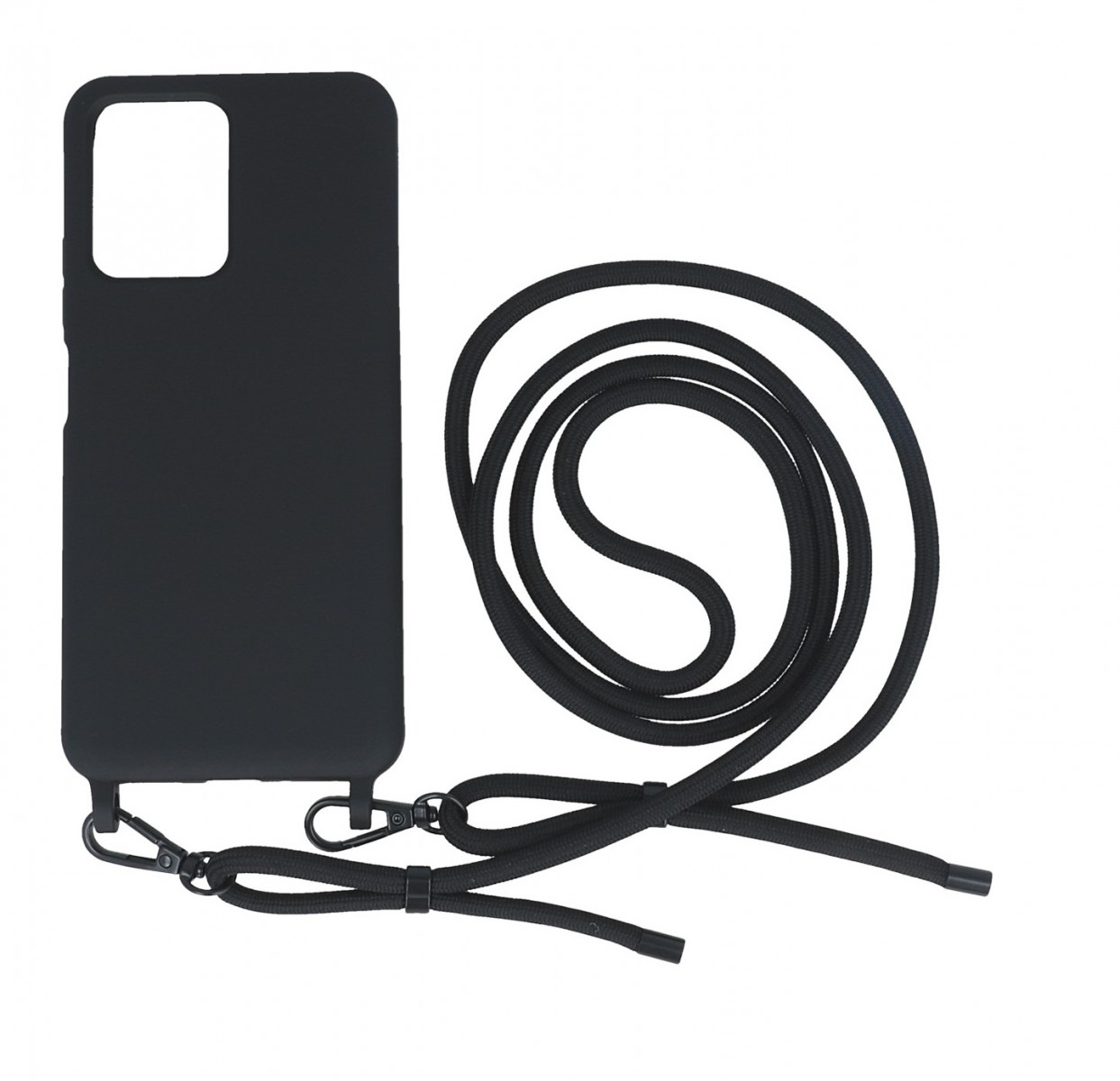 Zadní kryt Simple na Xiaomi Redmi Note 12 černý se šňůrkou