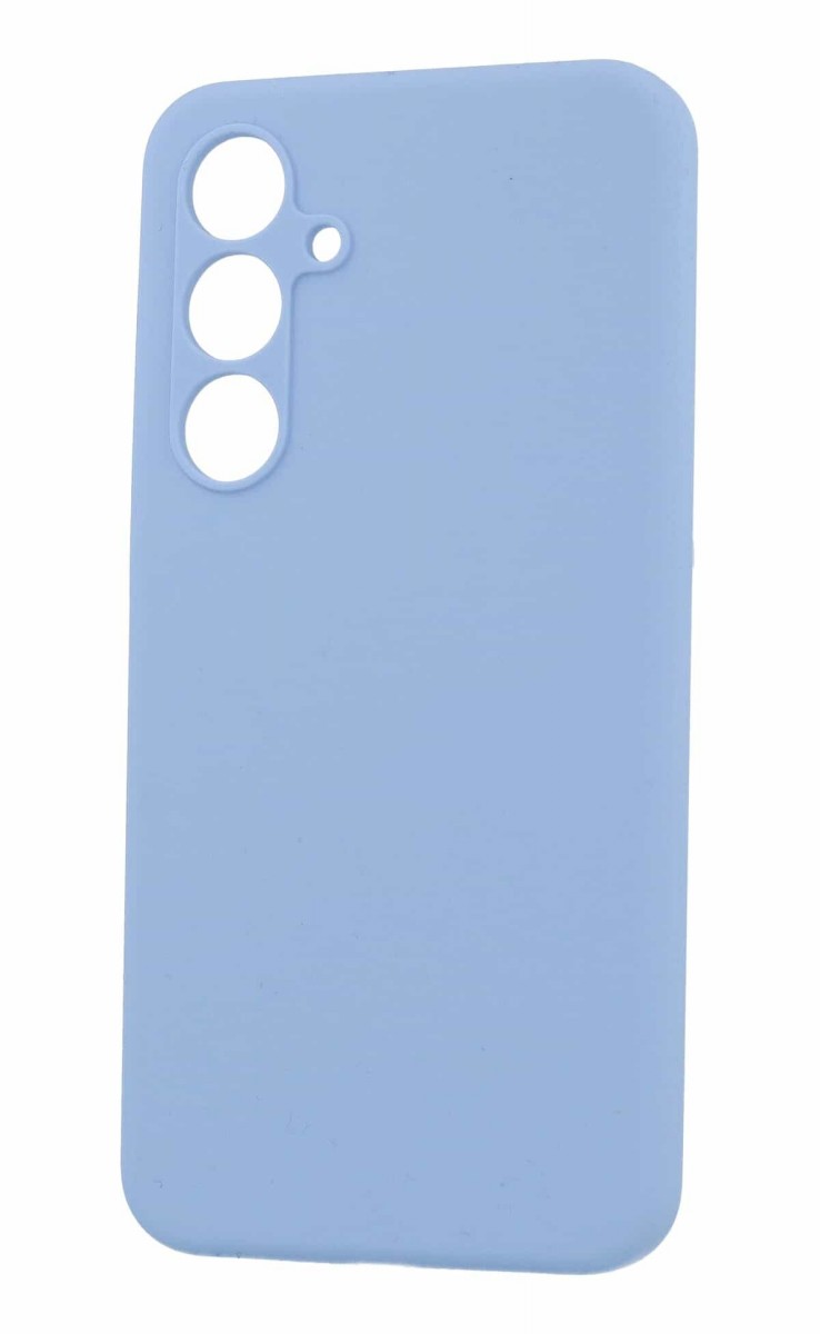 Zadní kryt Silicone Lite pro Samsung S24 FE světle modrý