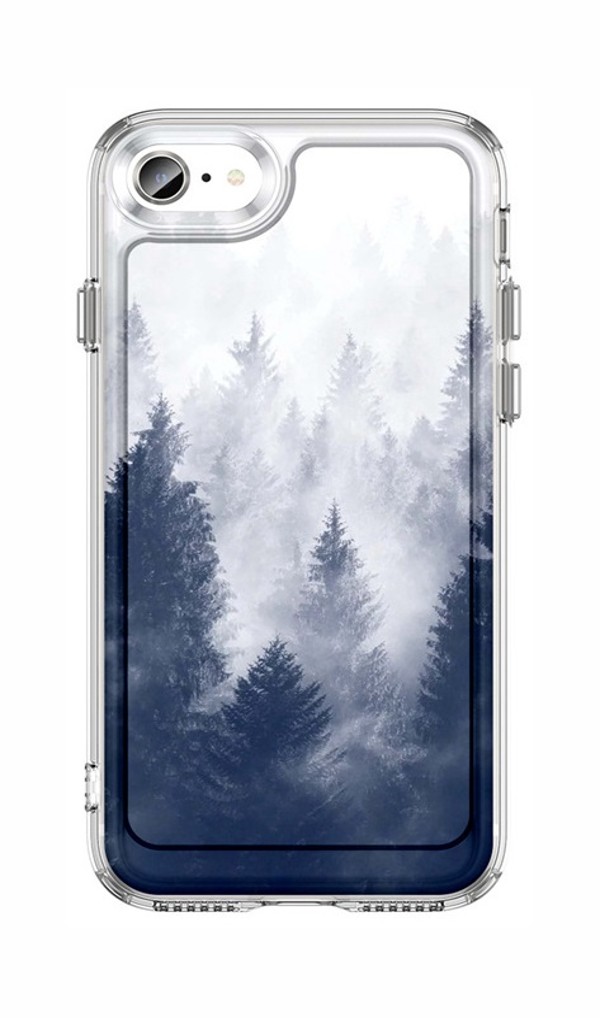 Zadní pevný kryt Image na iPhone SE 2020 Mlha