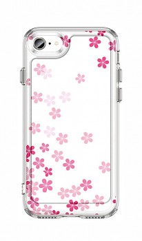 Zadní pevný kryt Image na iPhone SE 2020 Pink Blossom
