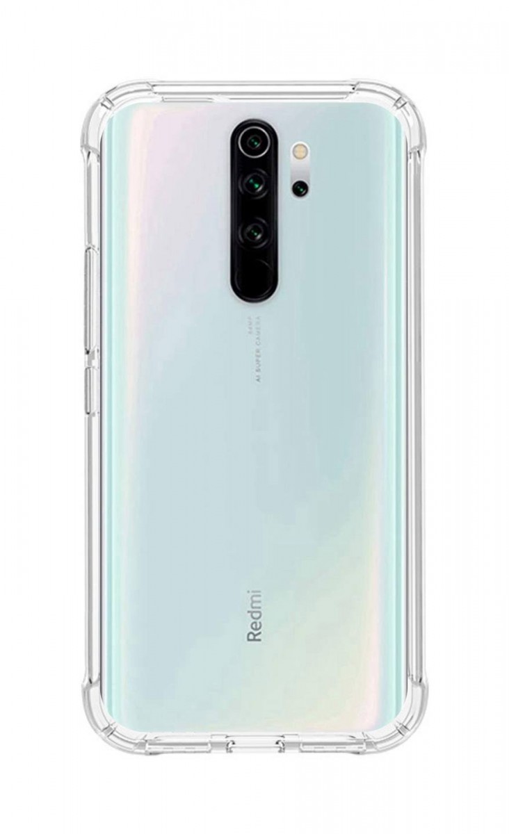 Levně Kryt TopQ Xiaomi Redmi Note 8 Pro odolný průhledný 91355 (pouzdro neboli obal na mobil Xiaomi Redmi Note 8 Pro )