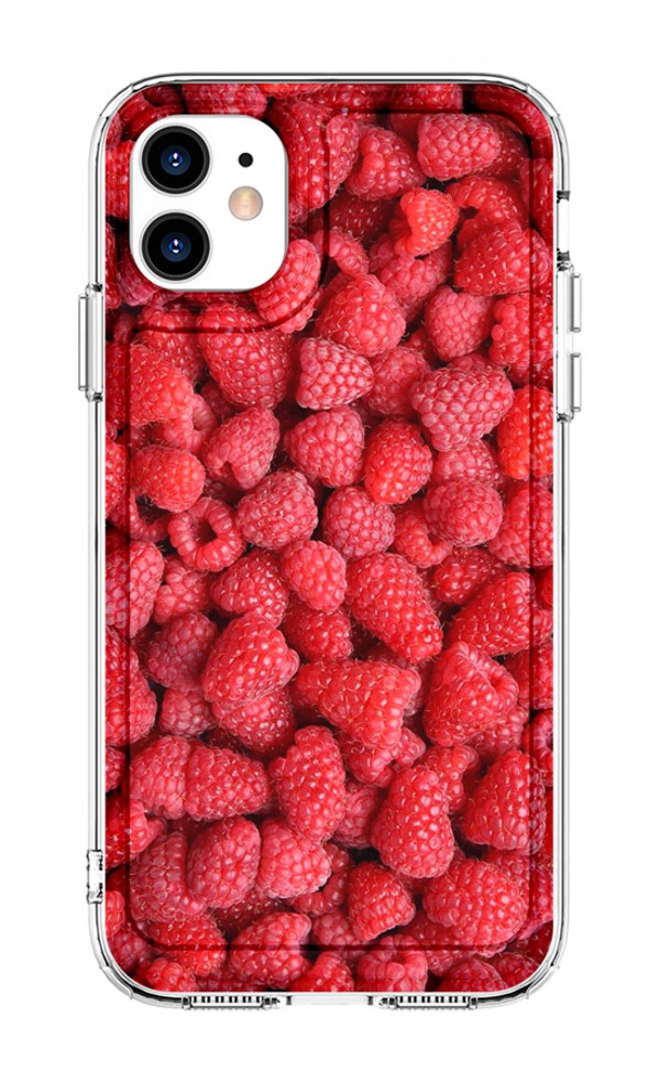 Zadní pevný kryt Image na iPhone 11 Maliny