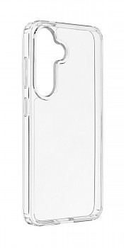 Zadní pevný kryt Super Clear Hybrid na Samsung S24 FE průhledný