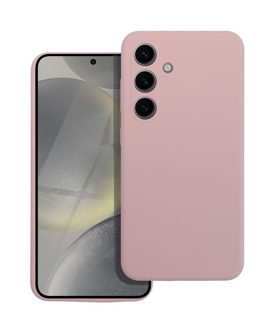 Zadní kryt Essential na Samsung S24 FE pudrový