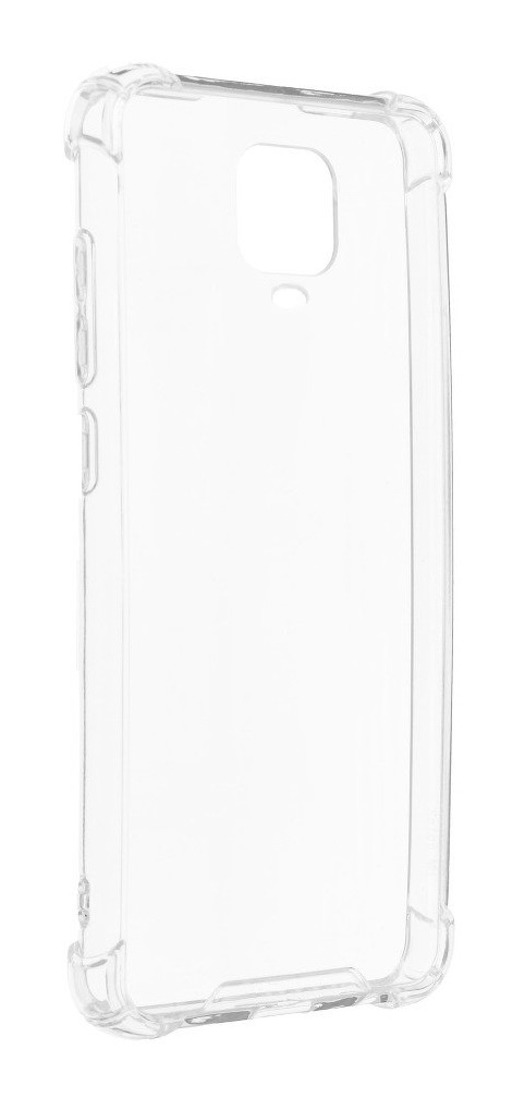 Odolný pevný kryt Extra Clear na Xiaomi Redmi Note 9 Pro průhledný