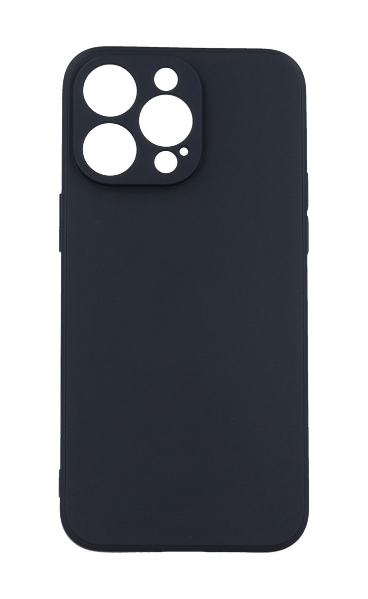 Levně Kryt TopQ Pastel iPhone 15 Pro Max černý 111397 (pouzdro neboli obal na mobil iPhone 15 Pro Max)