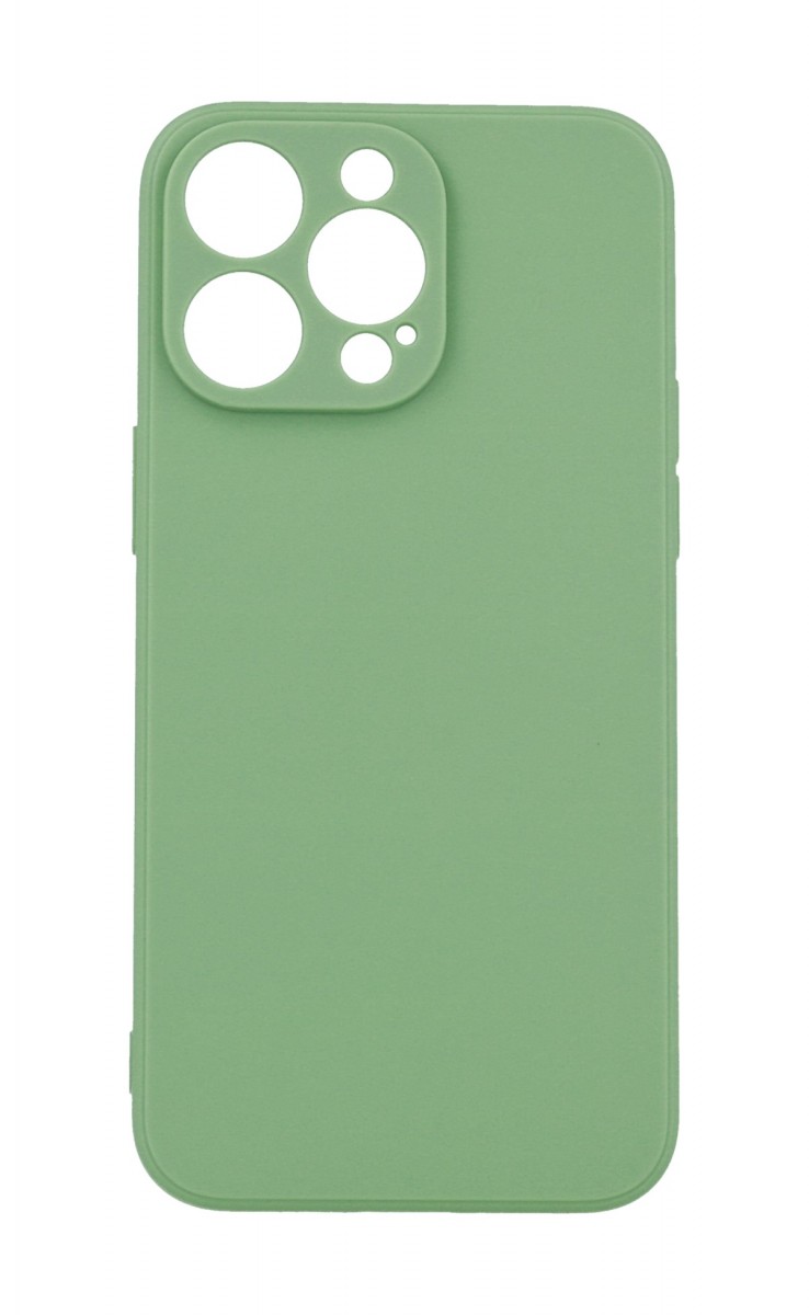 Levně Kryt TopQ Pastel iPhone 15 Pro Max bledě zelený 111398 (pouzdro neboli obal na mobil iPhone 15 Pro Max)