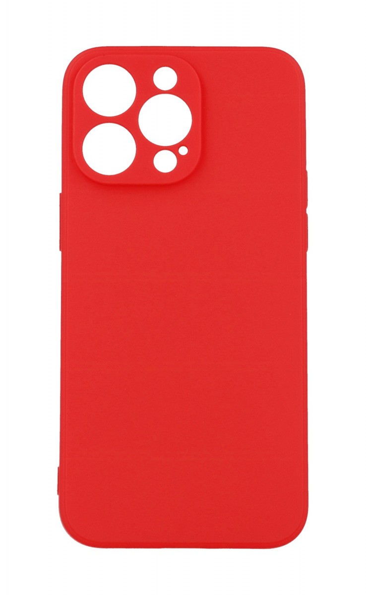 Levně Kryt TopQ Pastel iPhone 15 Pro Max červený 111400 (pouzdro neboli obal na mobil iPhone 15 Pro Max)
