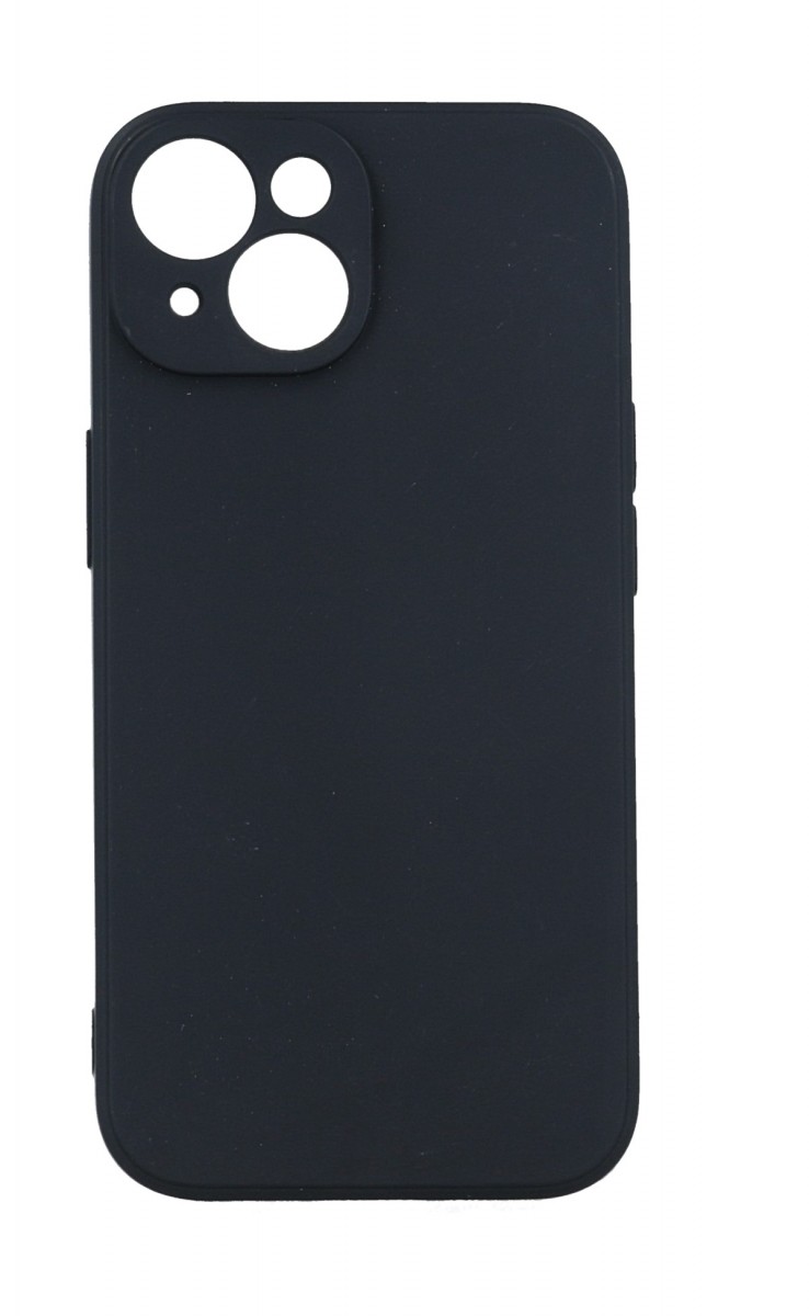 Levně Kryt TopQ Pastel iPhone 15 černý 111431 (pouzdro neboli obal na mobil iPhone 15)