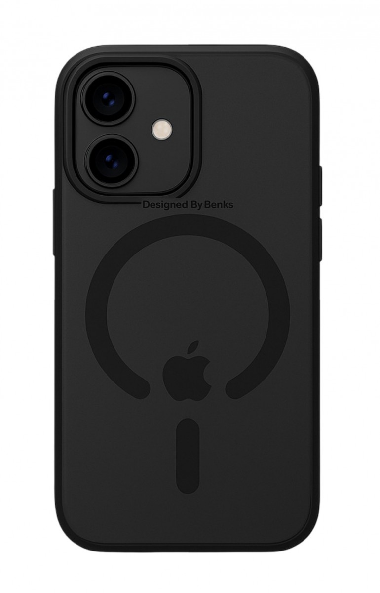 Zadní kryt Benks Magnetic Mist Metal Frame (0067) pro iPhone 17 black