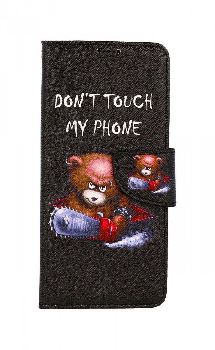 Levně Pouzdro TopQ Realme 9 Pro knížkové Don´t Touch méďa 71452 (kryt neboli obal na mobil Realme 9 Pro)