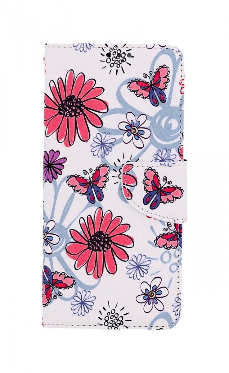 Levně Pouzdro TopQ Realme 9 Pro knížkové Flowers 71468 (kryt neboli obal na mobil Realme 9 Pro)