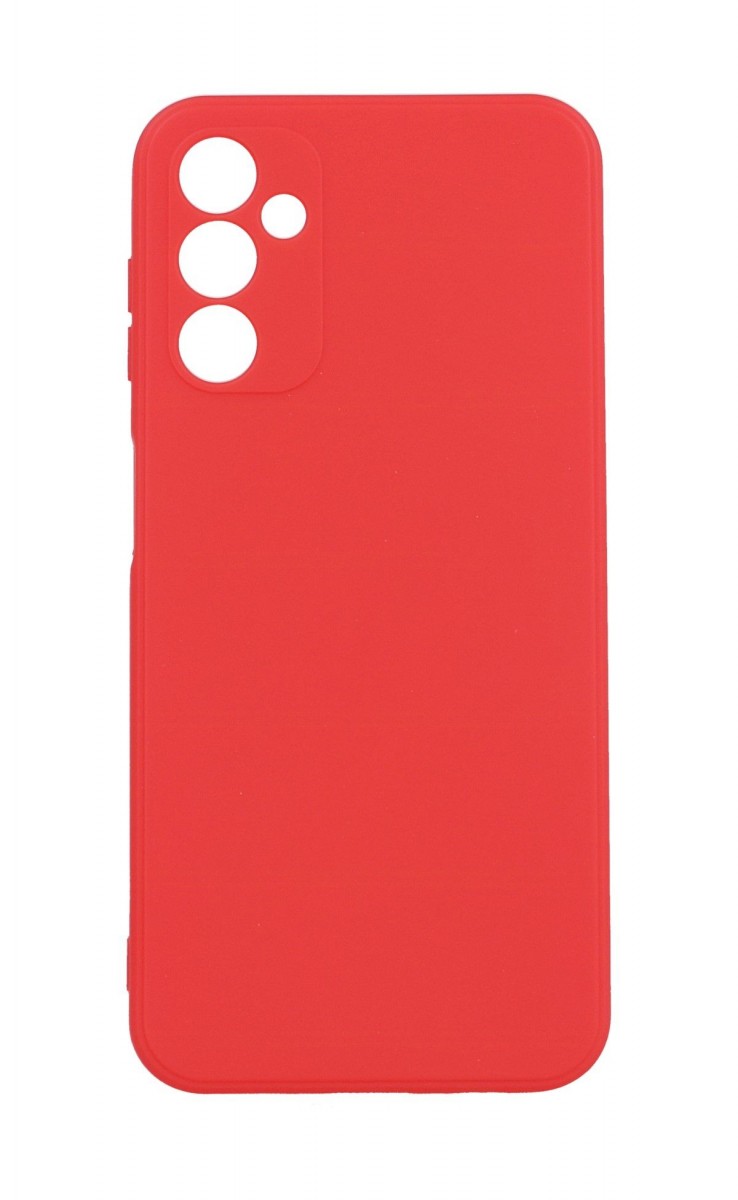 Levně Kryt TopQ Pastel Samsung A14 červený 111471 (pouzdro neboli obal na mobil Samsung A14)