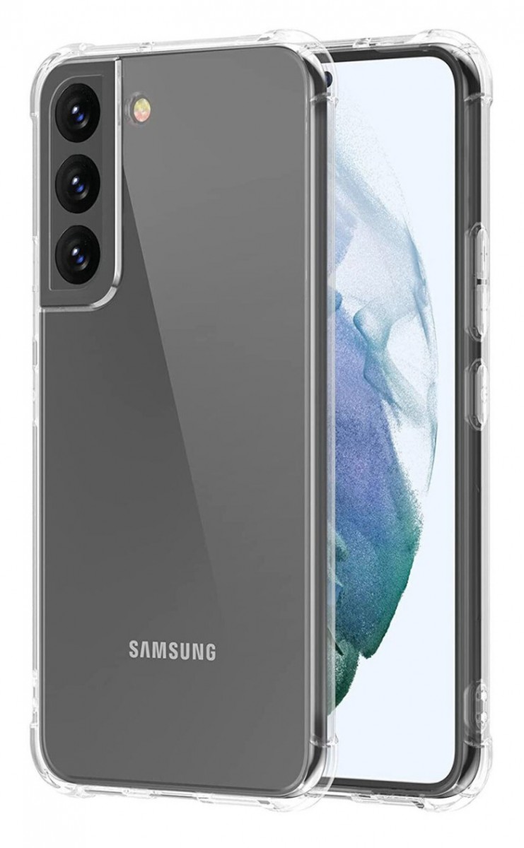 Ultratenký kryt Shock na Samsung S22 5G 0,5 mm průhledný