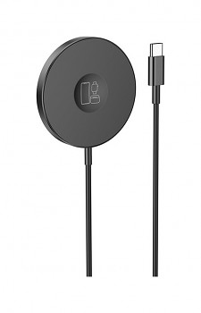 Bezdrátová rychlonabíječka Borofone BQ18 MagSafe 15W černá