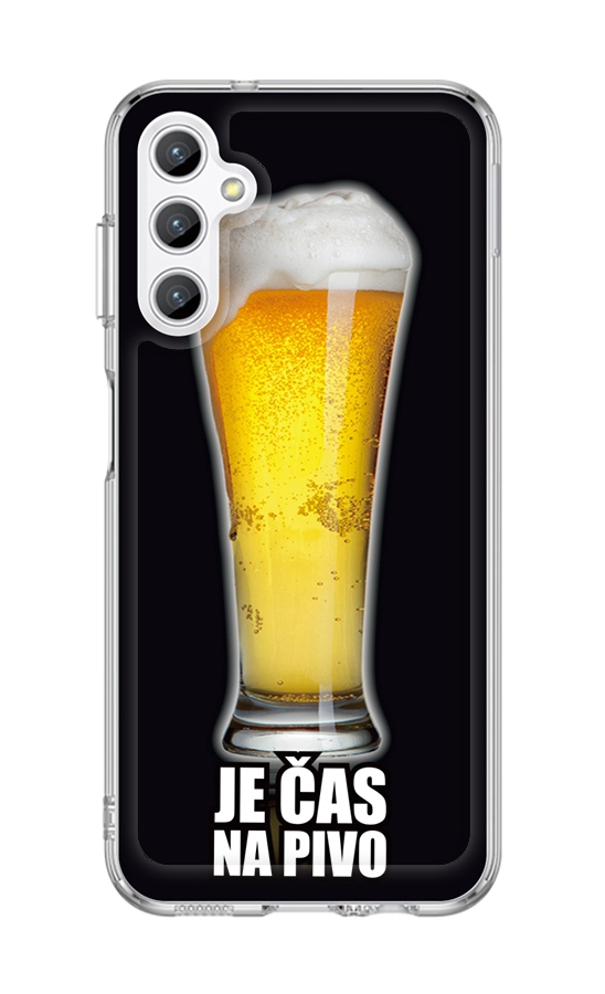 Levně Kryt TopQ Image Samsung A14 Image pevný Pivo 121500 (pouzdro neboli obal na mobil Samsung A14)