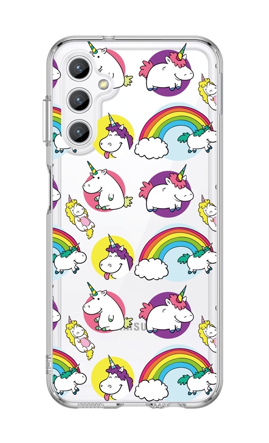 Kryt TopQ Image Samsung A14 Image pevný Chunky Unicorns 121510