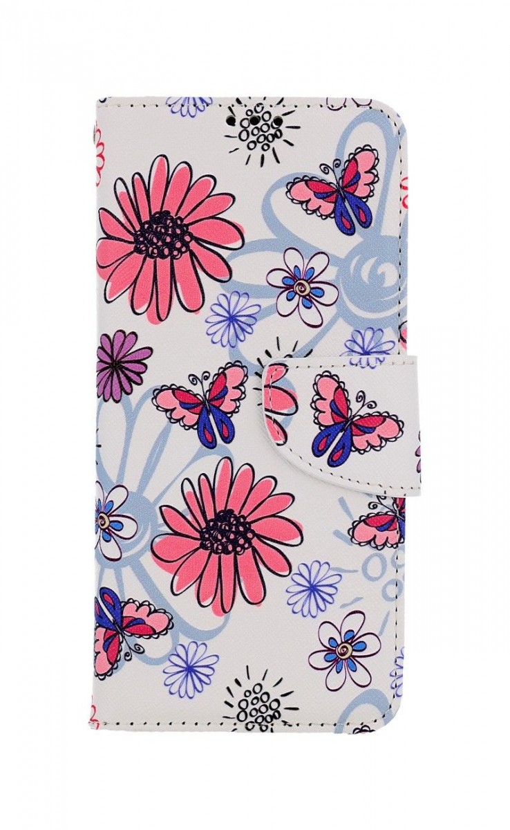 Levně Pouzdro TopQ Realme 9 Pro+ knížkové Flowers 71510 (kryt neboli obal na mobil Realme 9 Pro+)
