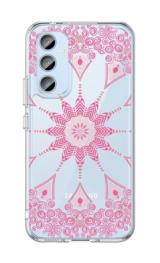 Levně Kryt TopQ Image Samsung A54 5G Image pevný Pink Mandala 121518 (pouzdro neboli obal na mobil Samsung A54 5G)