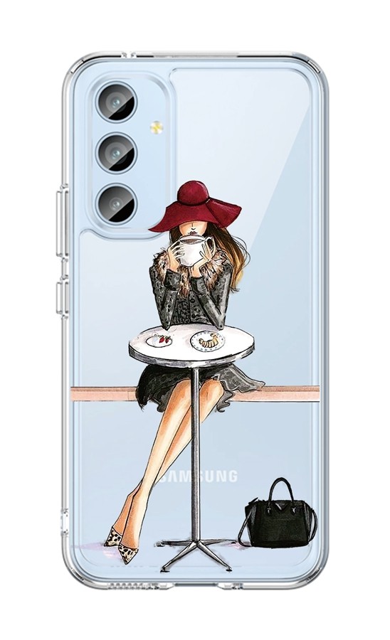 Levně Kryt TopQ Image Samsung A54 5G Image pevný Lady 6 121524 (pouzdro neboli obal na mobil Samsung A54 5G)