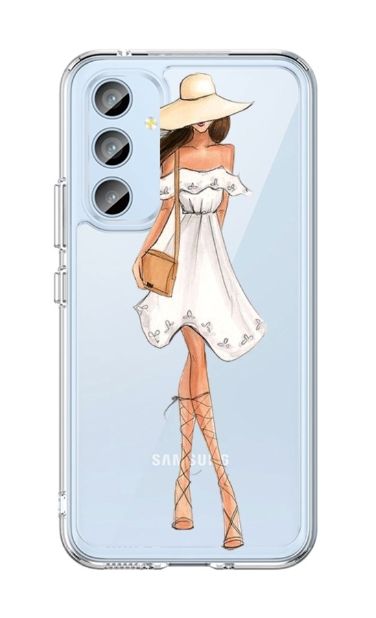 Levně Kryt TopQ Image Samsung A54 5G Image pevný Lady 5 121525 (pouzdro neboli obal na mobil Samsung A54 5G)