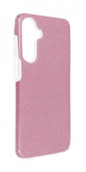 Zadní pevný kryt na Samsung A16 glitter růžový
