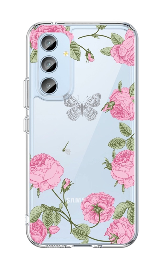 Levně Kryt TopQ Image Samsung A54 5G Image pevný Pivoňky 121529 (pouzdro neboli obal na mobil Samsung A54 5G)