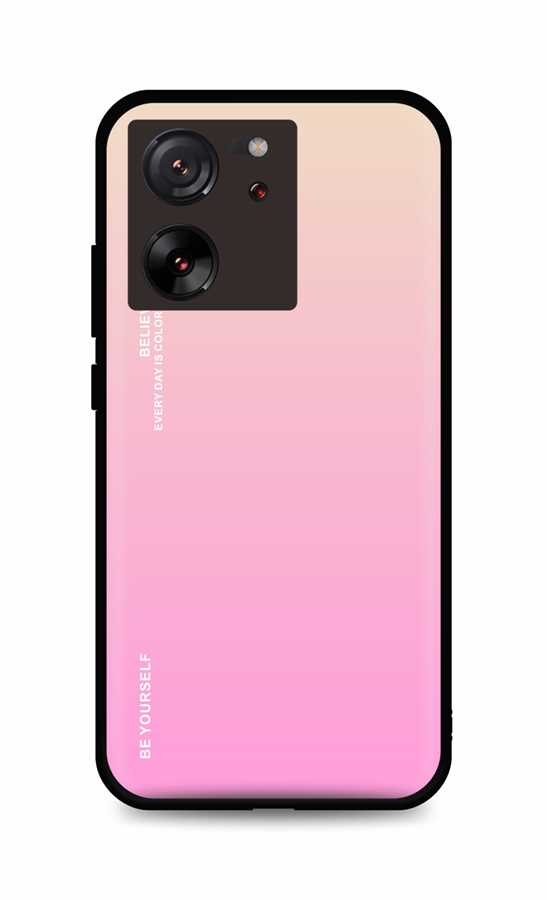 Zadní pevný kryt LUXURY na Xiaomi 13T duhový meruňkový