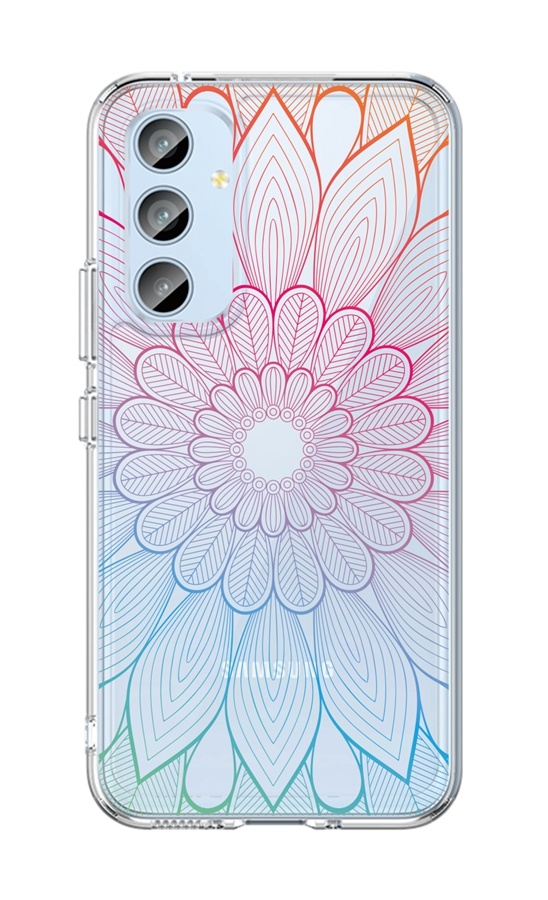 Levně Kryt TopQ Image Samsung A54 5G Image pevný Rainbow Mandala 121533 (pouzdro neboli obal na mobil Samsung A54 5G)